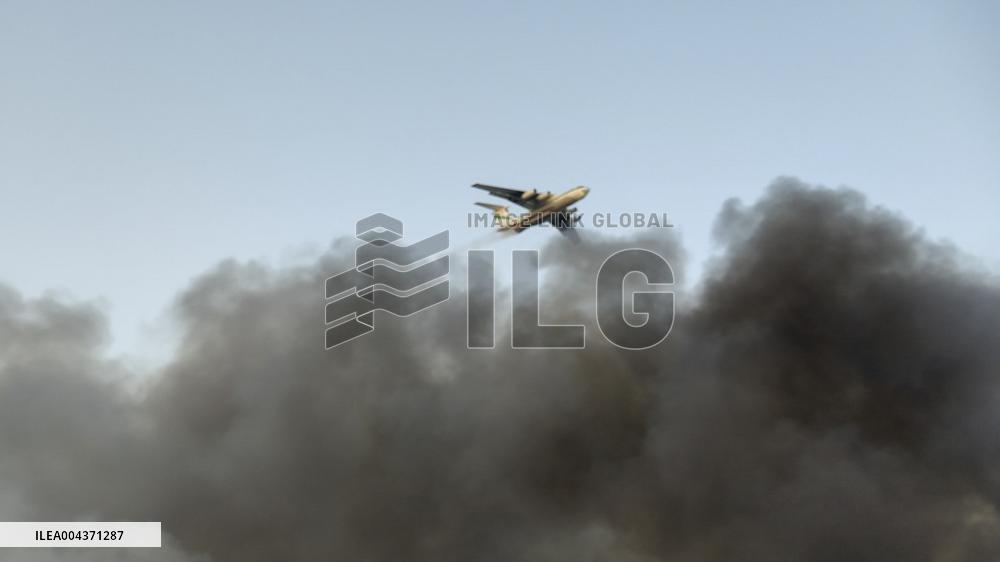 Explosion At Rajaie Port In Bandar Abbas - Iran