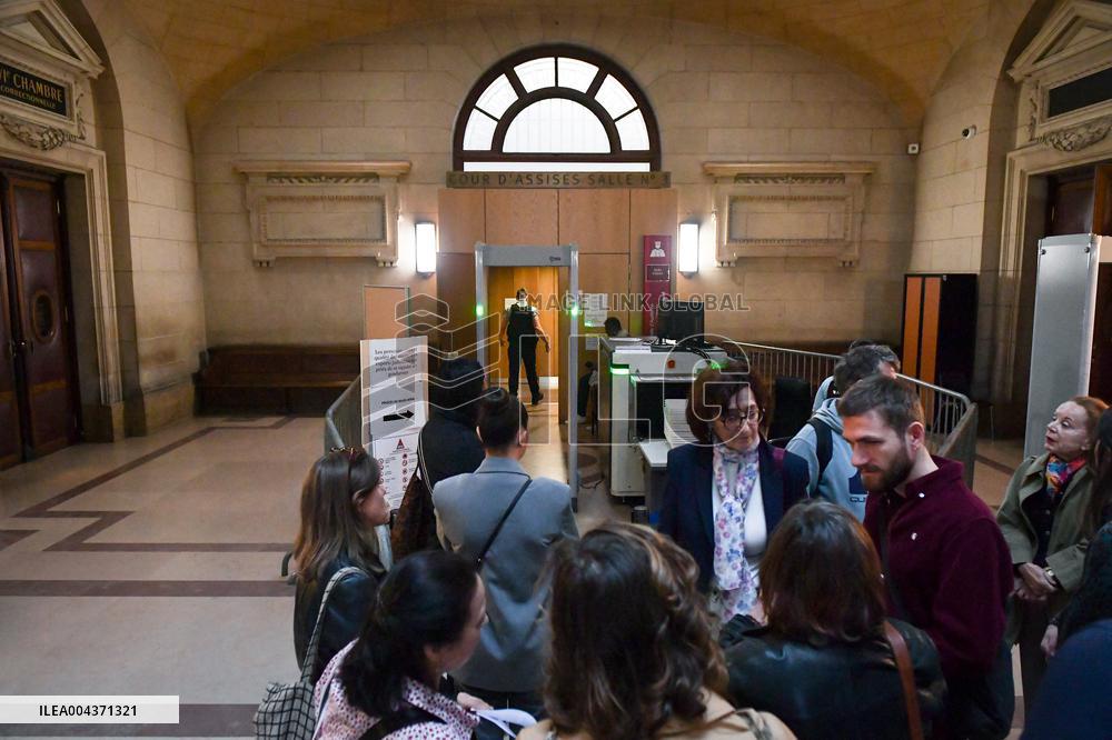 Majdi Nema trial in Paris - FA