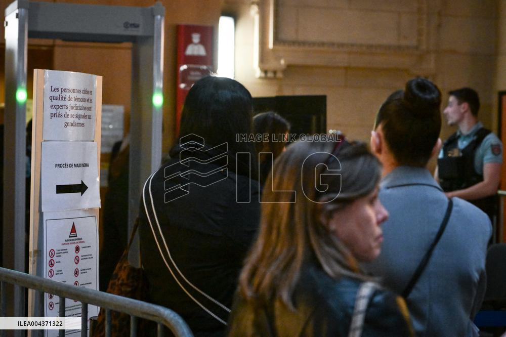 Majdi Nema trial in Paris - FA