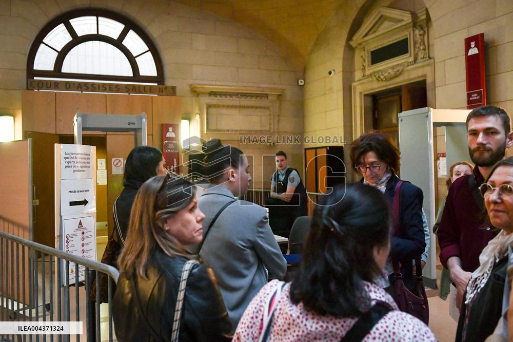 Majdi Nema trial in Paris - FA