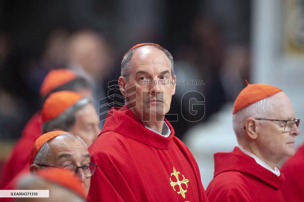 Mass On the Third of Mourning for Late Pope Francis - Vatican