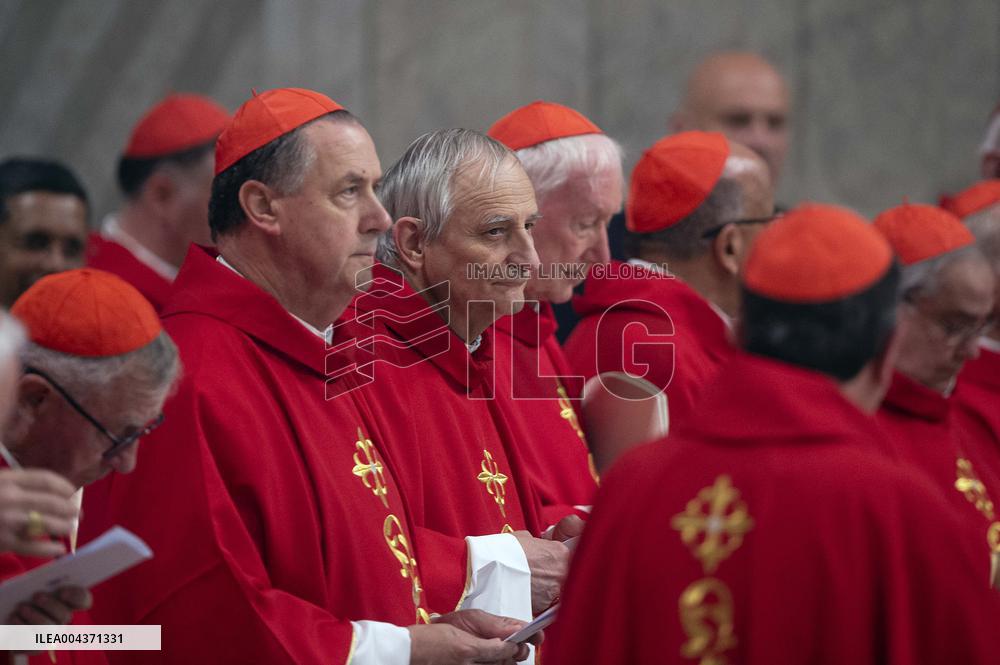 Mass On the Third of Mourning for Late Pope Francis - Vatican