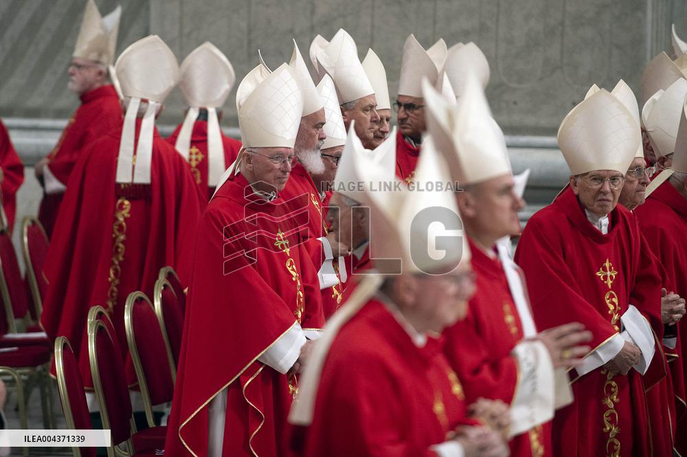 Mass On the Third of Mourning for Late Pope Francis - Vatican