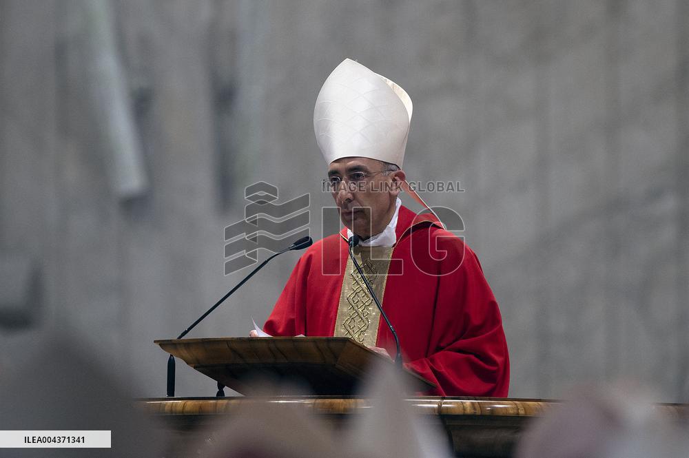 Mass On the Third of Mourning for Late Pope Francis - Vatican