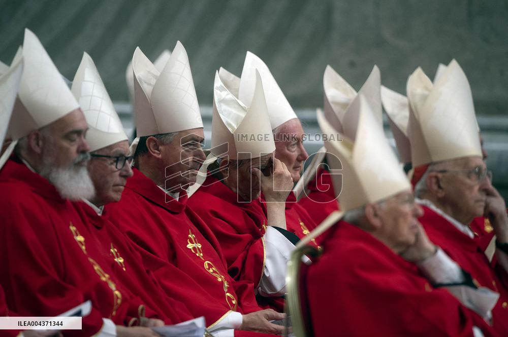 Mass On the Third of Mourning for Late Pope Francis - Vatican