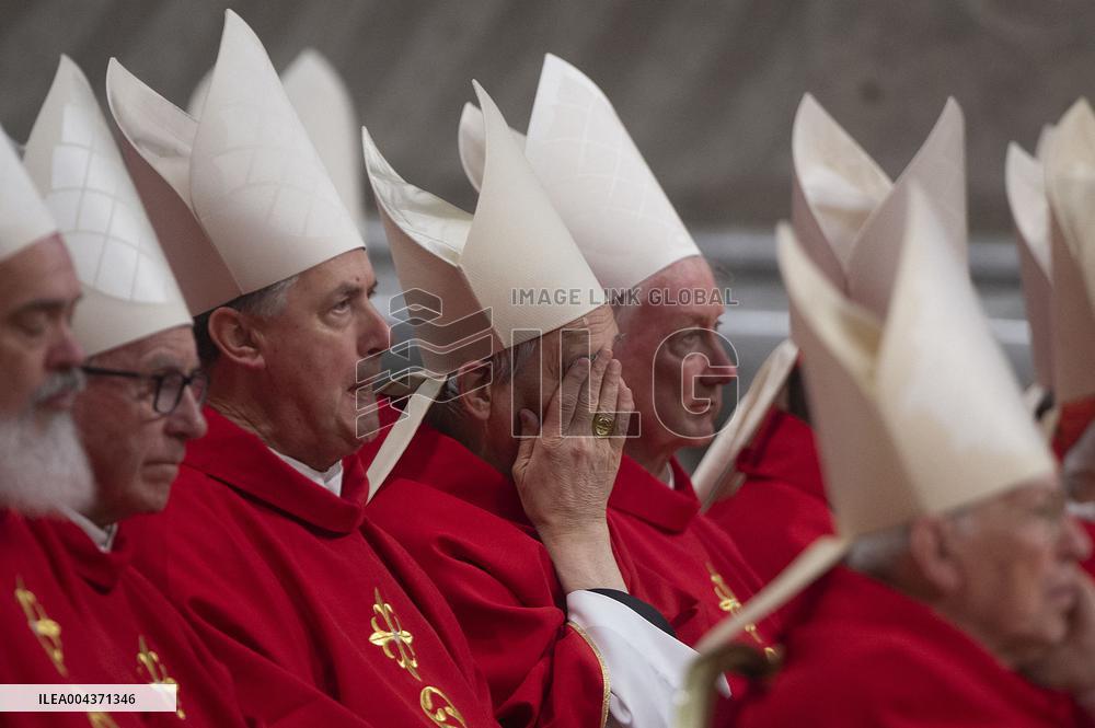 Mass On the Third of Mourning for Late Pope Francis - Vatican