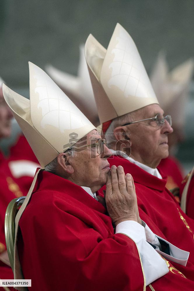 Mass On the Third of Mourning for Late Pope Francis - Vatican