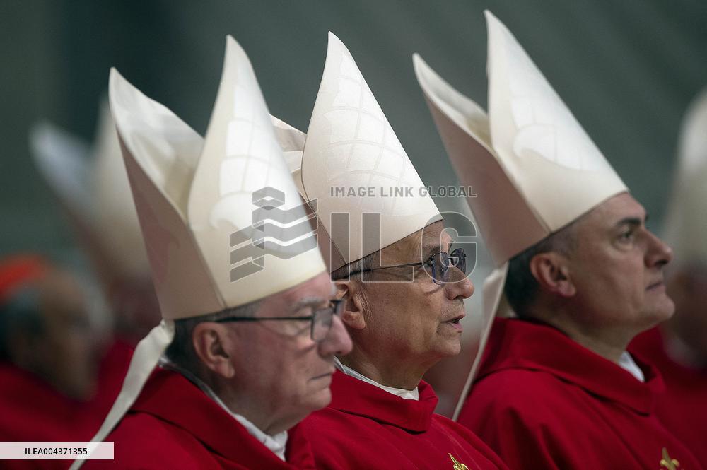 Mass On the Third of Mourning for Late Pope Francis - Vatican