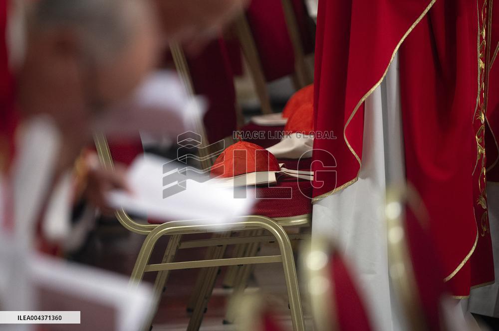 Mass On the Third of Mourning for Late Pope Francis - Vatican