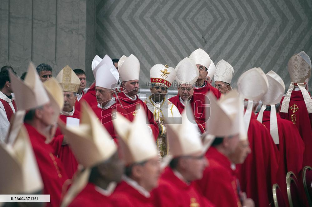 Mass On the Third of Mourning for Late Pope Francis - Vatican