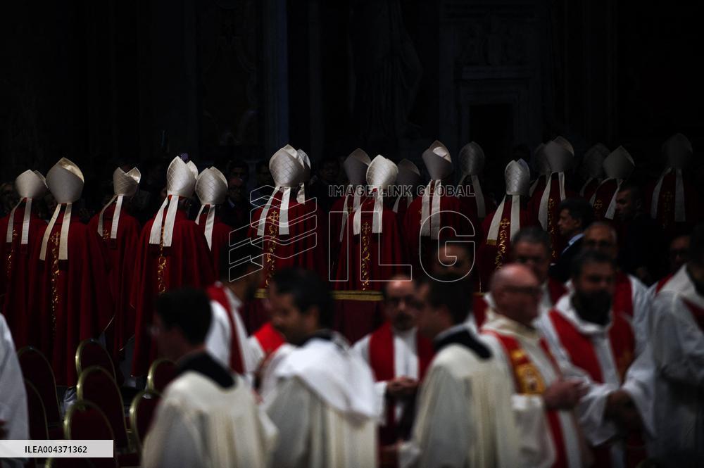 Mass On the Third of Mourning for Late Pope Francis - Vatican