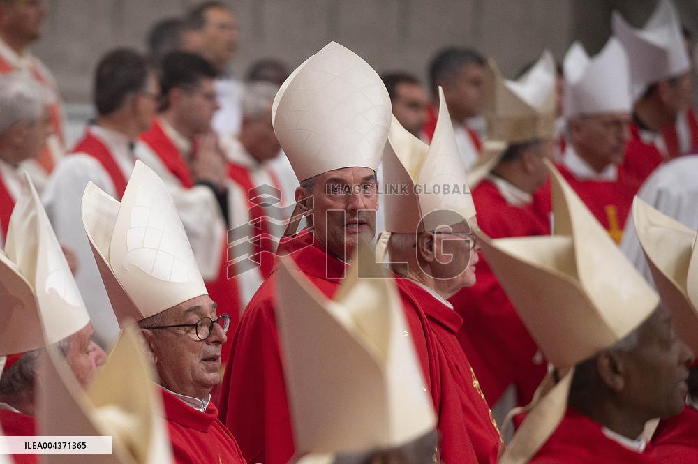 Mass On the Third of Mourning for Late Pope Francis - Vatican