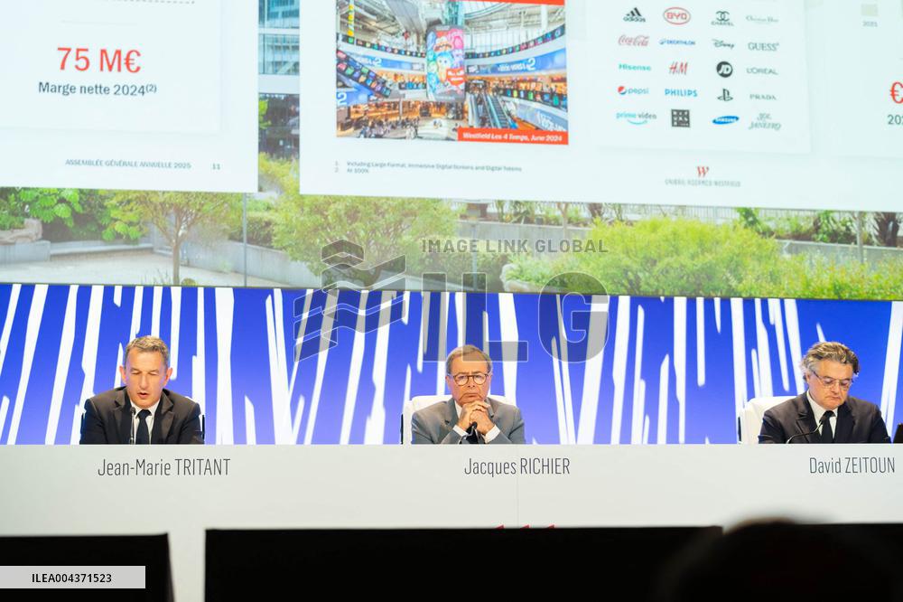 Unibail-Rodamco-Westfield General Meeting 2025 - Paris