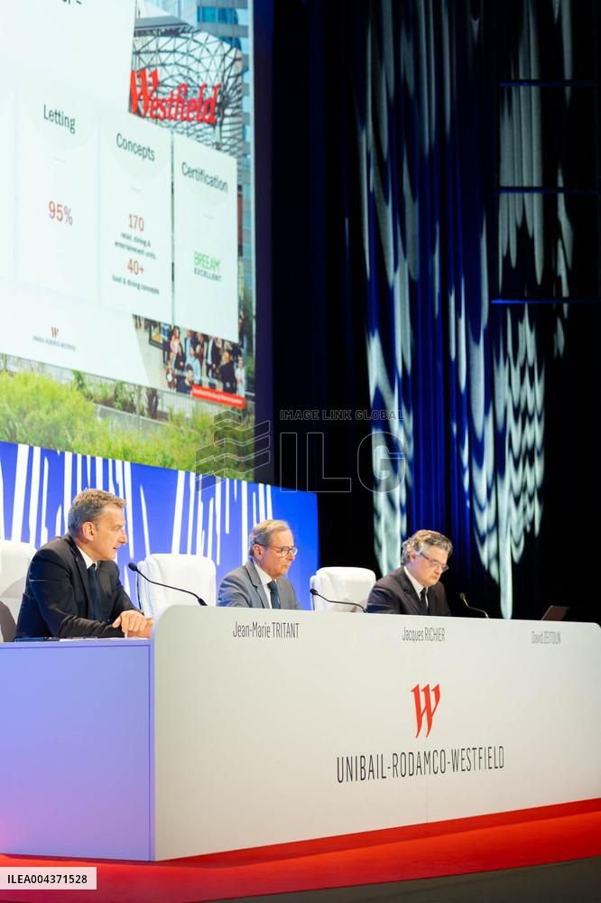 Unibail-Rodamco-Westfield General Meeting 2025 - Paris