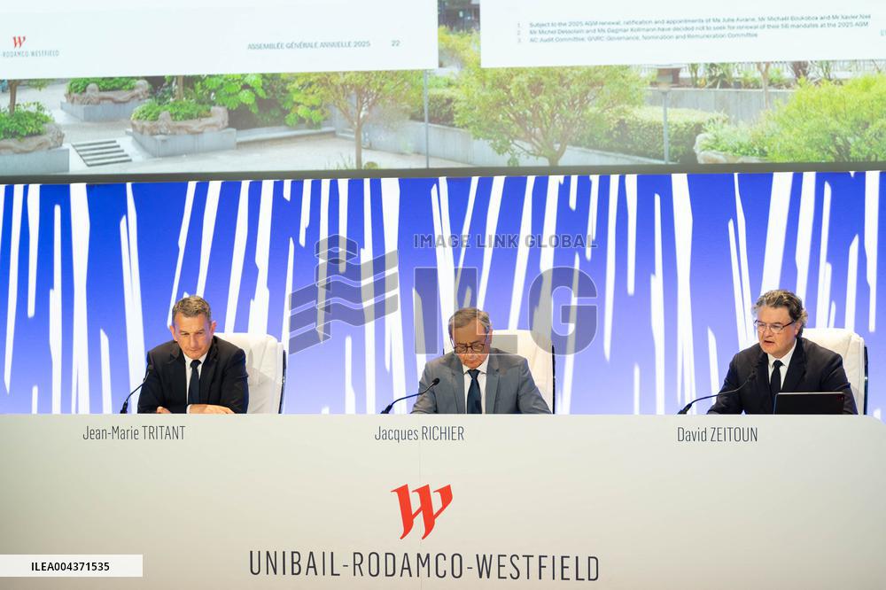 Unibail-Rodamco-Westfield General Meeting 2025 - Paris