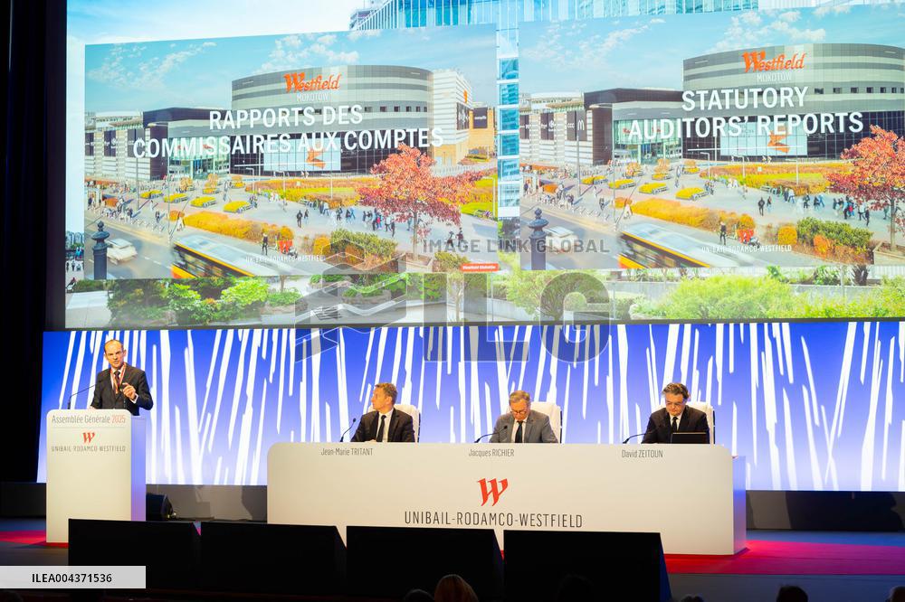 Unibail-Rodamco-Westfield General Meeting 2025 - Paris