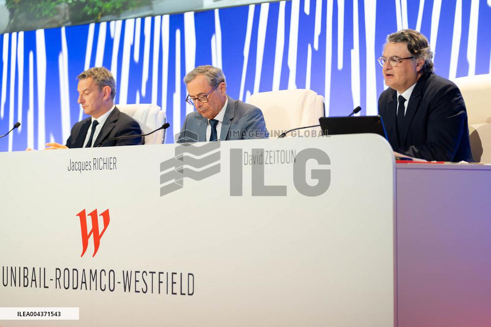 Unibail-Rodamco-Westfield General Meeting 2025 - Paris