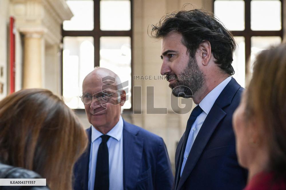 Francois Fillon trial in Paris - FA