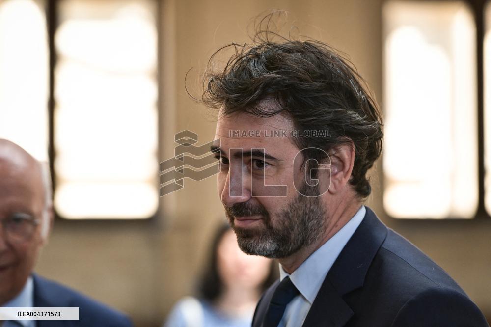 Francois Fillon trial in Paris - FA