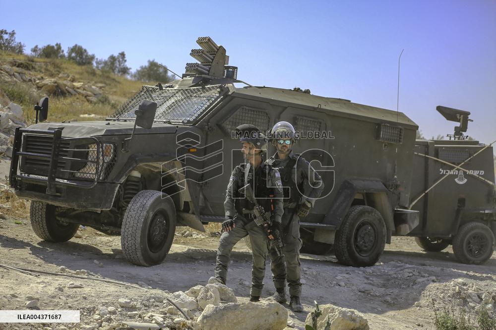 Israeli Occupying Forces Demolish Palestinian Homes - Hebron