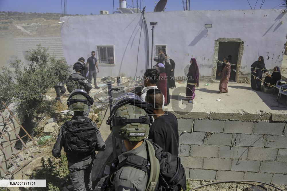 Israeli Occupying Forces Demolish Palestinian Homes - Hebron