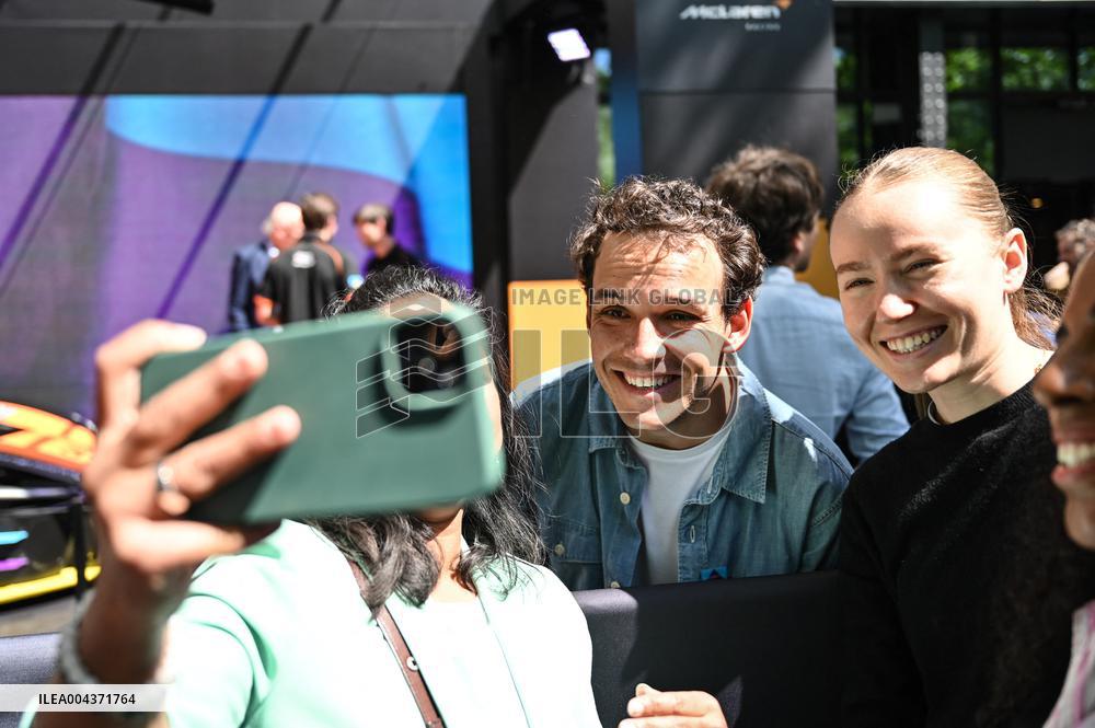 Reveal of Mc Laren Racing Car for The 24 Hours of Le Mans - Paris