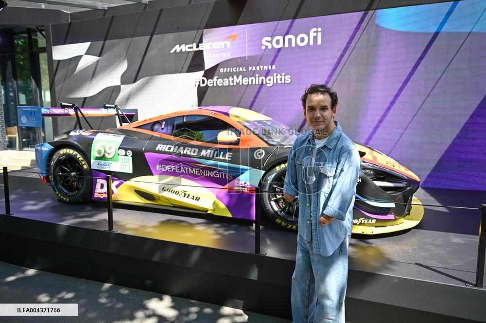 Reveal of Mc Laren Racing Car for The 24 Hours of Le Mans - Paris