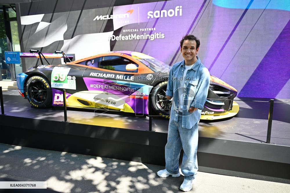 Reveal of Mc Laren Racing Car for The 24 Hours of Le Mans - Paris