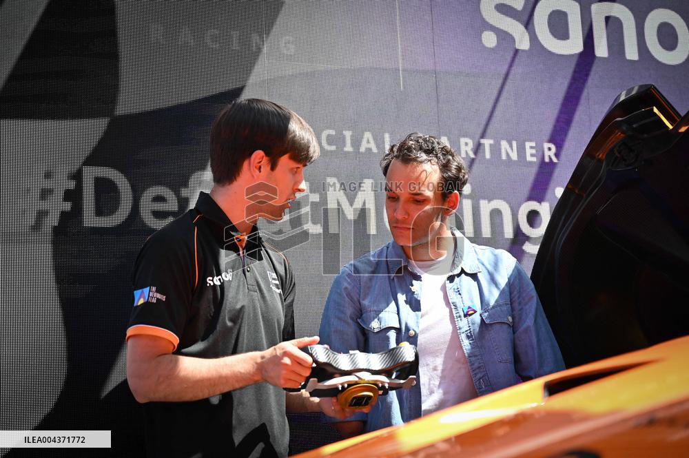 Reveal of Mc Laren Racing Car for The 24 Hours of Le Mans - Paris