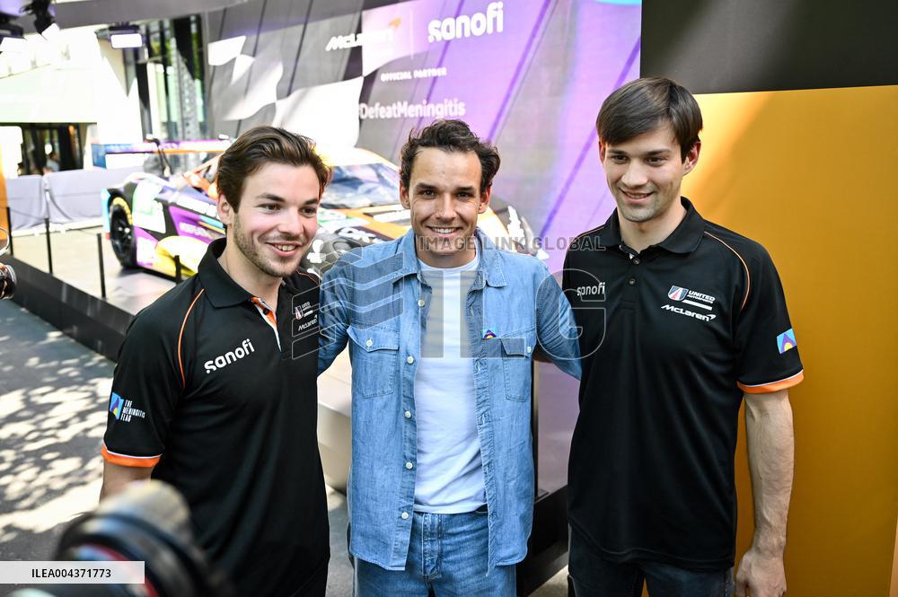 Reveal of Mc Laren Racing Car for The 24 Hours of Le Mans - Paris