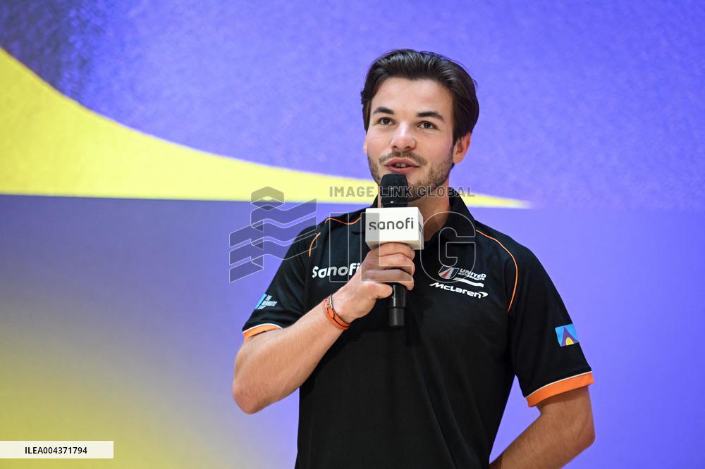 Reveal of Mc Laren Racing Car for The 24 Hours of Le Mans - Paris