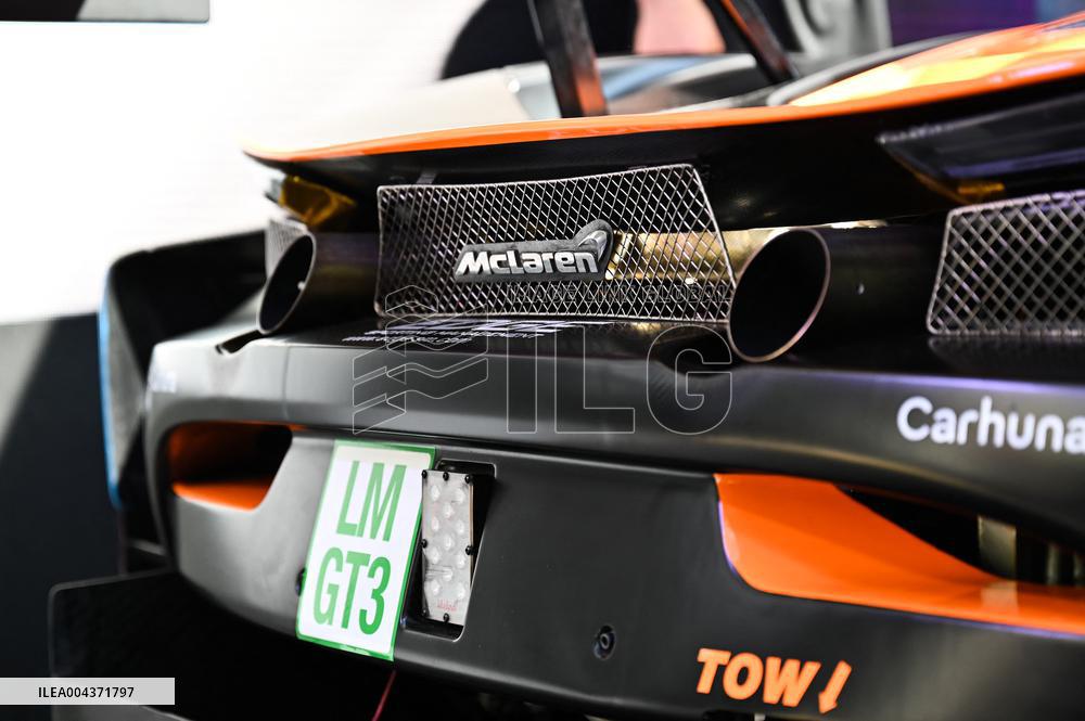 Reveal of Mc Laren Racing Car for The 24 Hours of Le Mans - Paris
