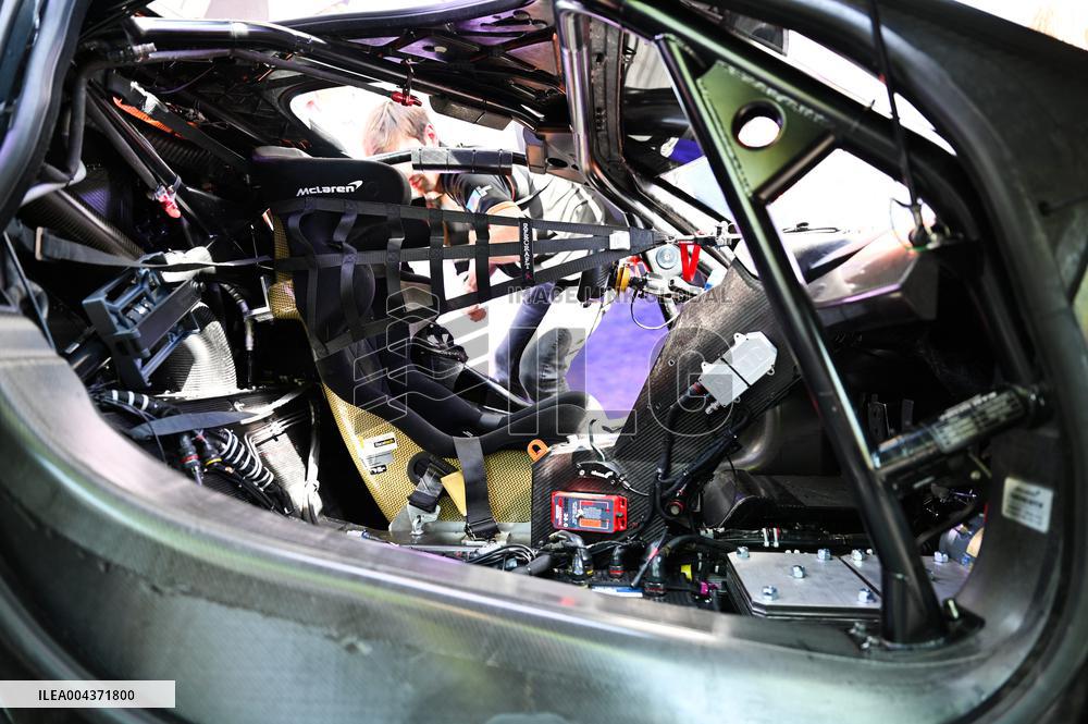 Reveal of Mc Laren Racing Car for The 24 Hours of Le Mans - Paris