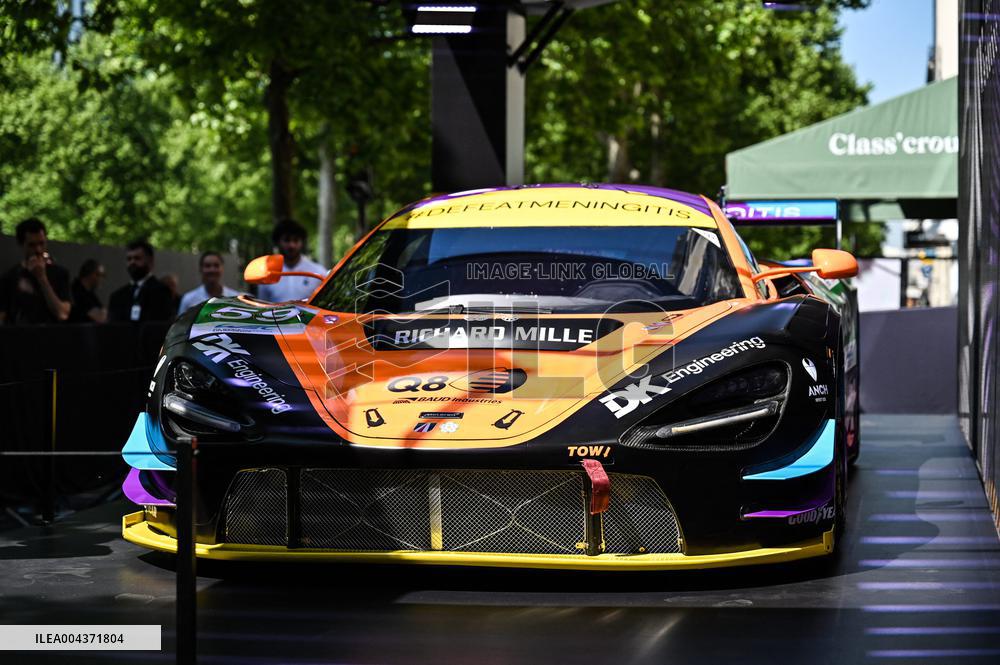 Reveal of Mc Laren Racing Car for The 24 Hours of Le Mans - Paris
