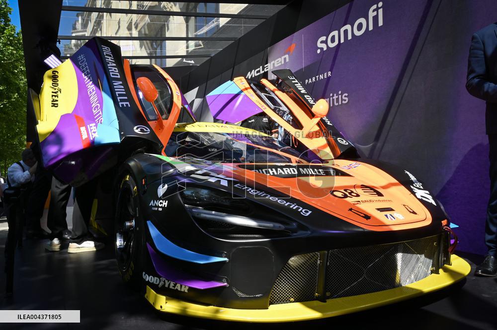 Reveal of Mc Laren Racing Car for The 24 Hours of Le Mans - Paris