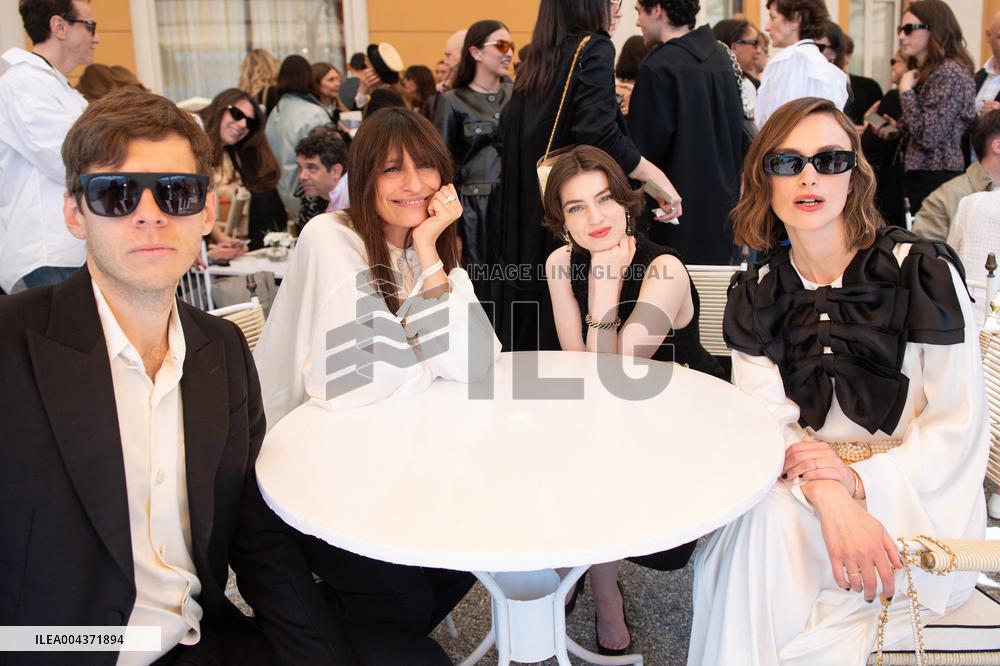 Chanel Cruise 2025 fashion show Front row - Como