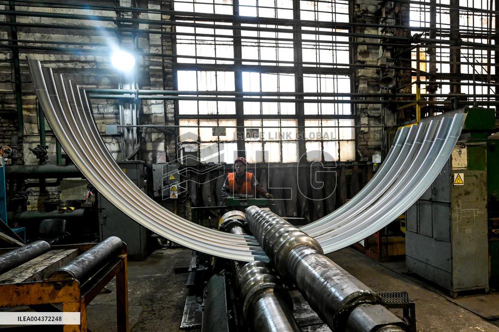 Production of structures for underground hospital