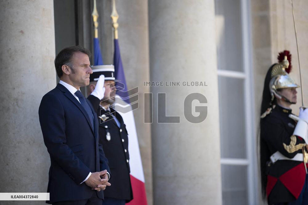 France's President Emmanuel Macron and Belgium's Prime Minister Bart De Wever