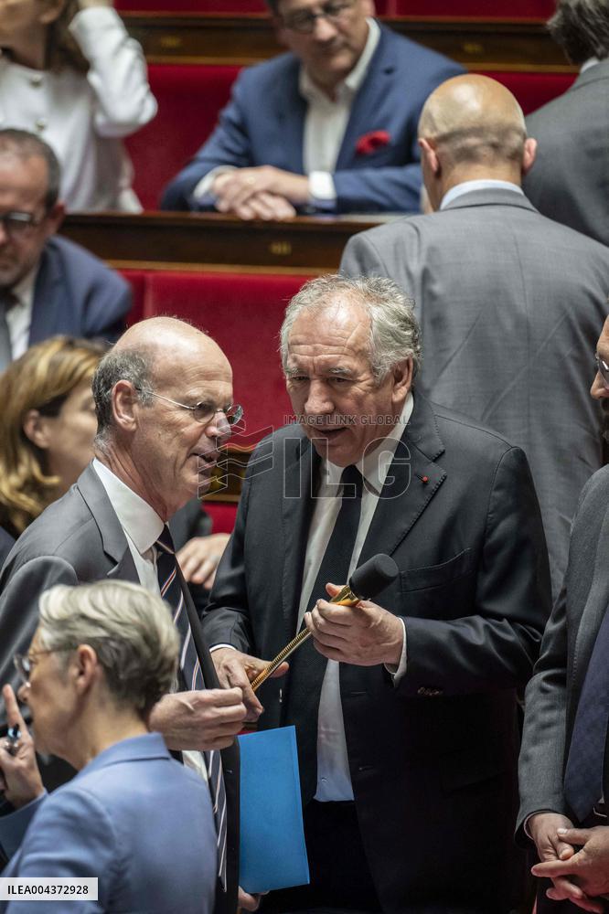 Questions to the government at the French National Assembly - Paris