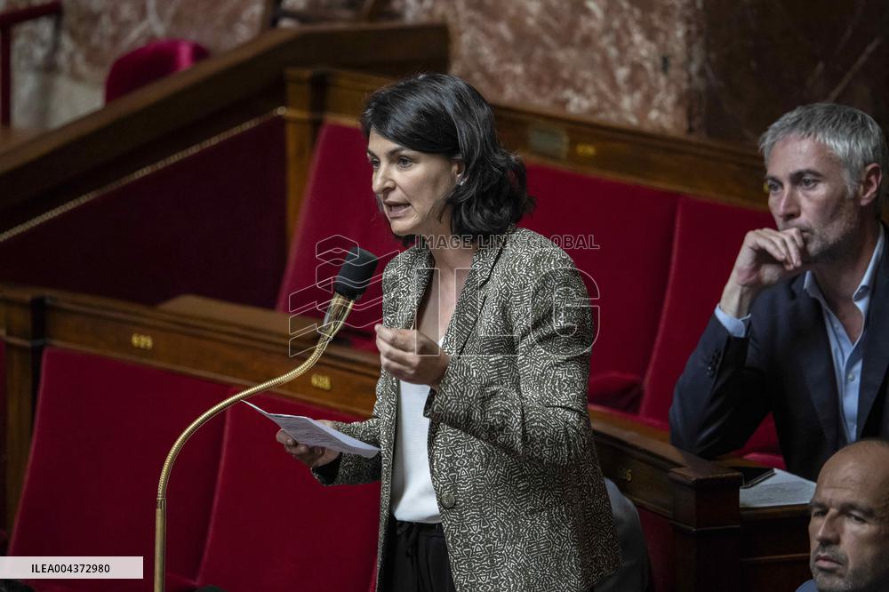 Questions to the government at the French National Assembly - Paris