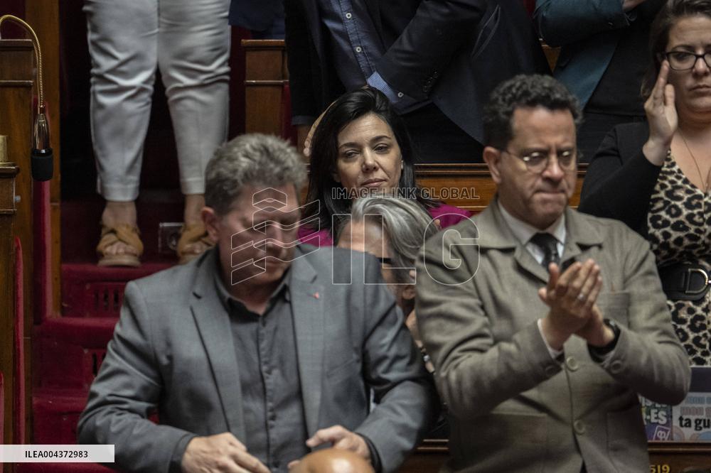 Questions to the government at the French National Assembly - Paris
