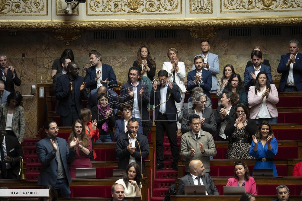 Questions to the government at the French National Assembly - Paris