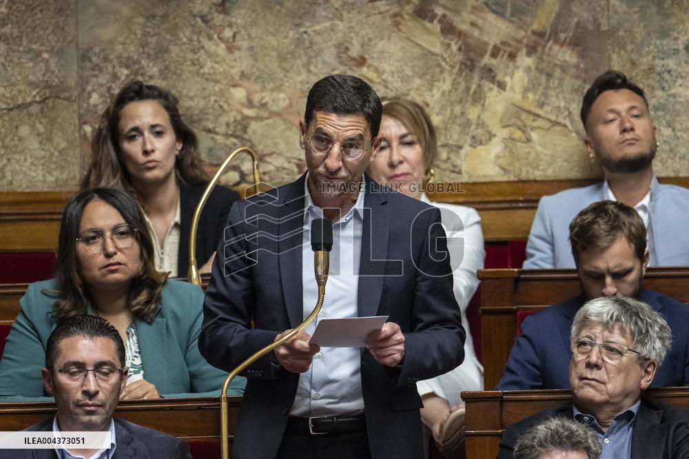 Questions to the government at the French National Assembly - Paris