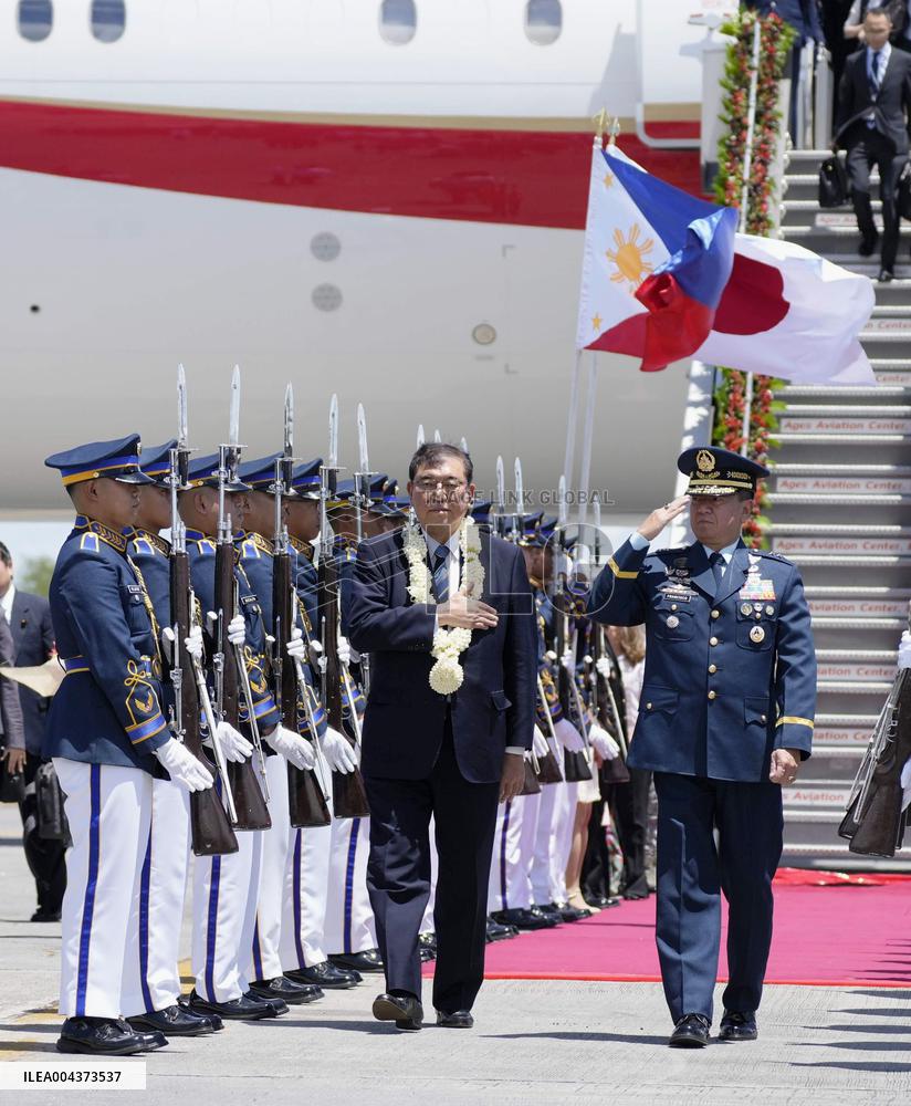 Japan PM Ishiba in Manila