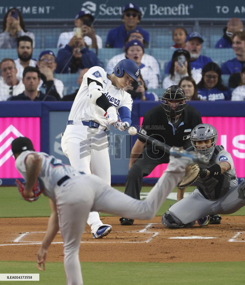 Baseball: Marlines vs. Dodgers