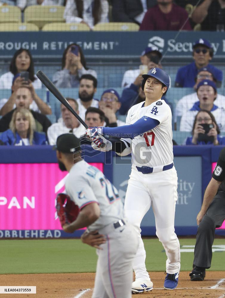 Baseball: Marlines vs. Dodgers