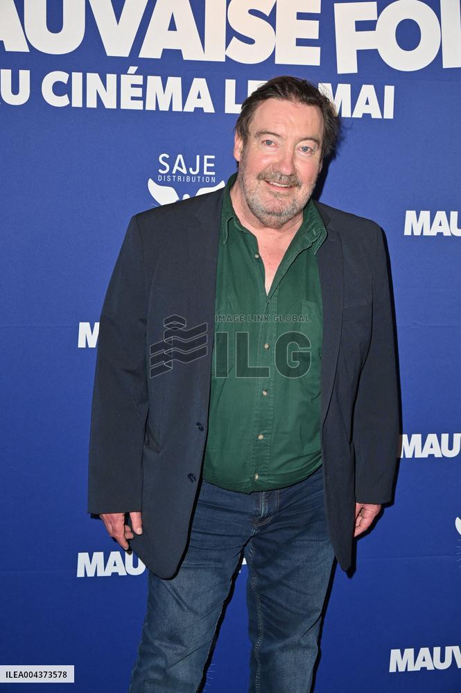 Premiere of De Mauvaise Foi - Paris