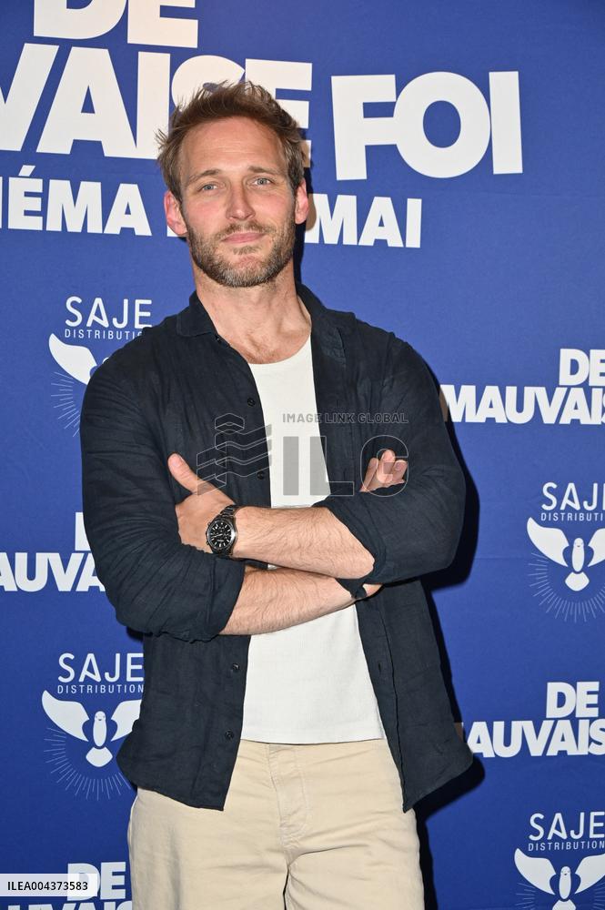 Premiere of De Mauvaise Foi - Paris