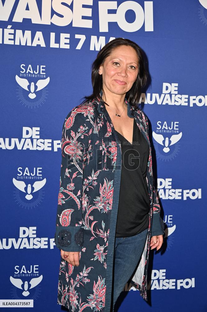 Premiere of De Mauvaise Foi - Paris