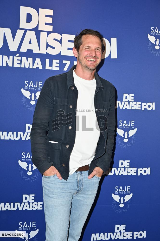 Premiere of De Mauvaise Foi - Paris